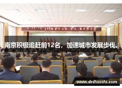 南京积极追赶前12名，加速城市发展步伐。